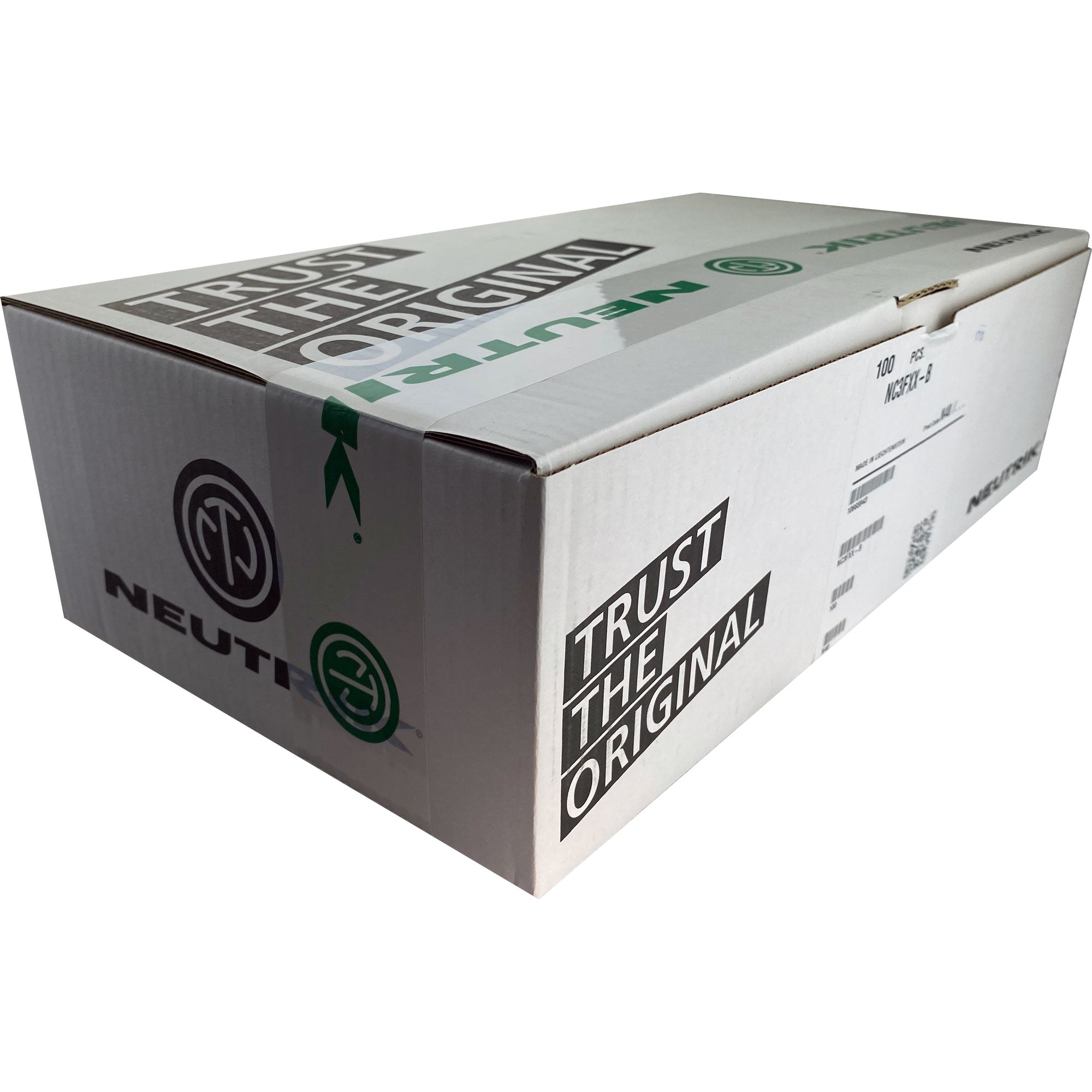 Neutrik NC3FXX-B Female 3-Pin XLR Cable Connector (Black/Gold, Box of 100)