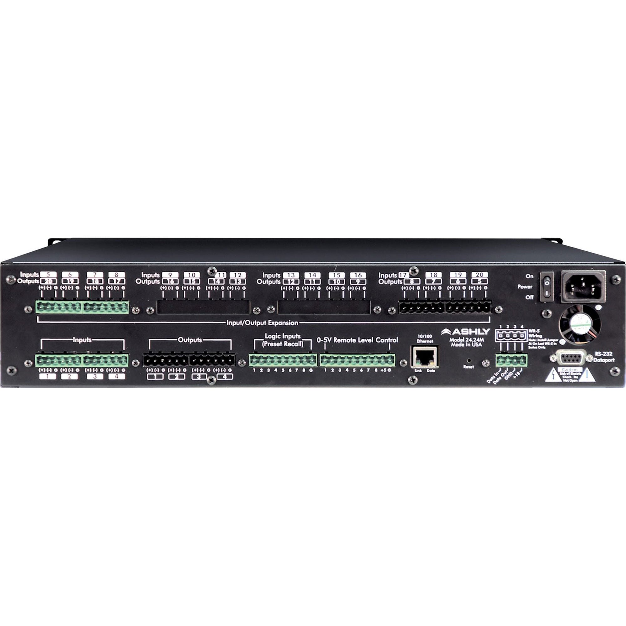 Ashly ne24.24M Protea DSP Audio Matrix Processor (4x12)