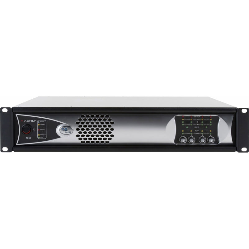 Ashly ne4250.25pe 4-Channel Network Amplifier with Protea DSP (4 x 250W @ 25V)