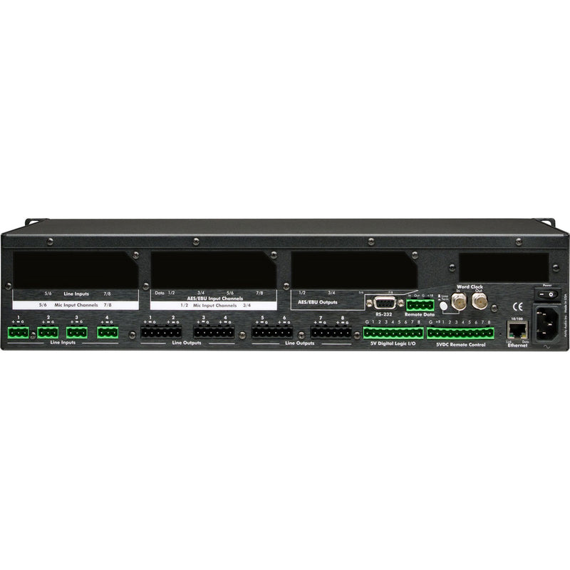 Ashly ne4800asd Network Enabled Protea DSP System Processor with AES In, AES Out & Dante (4x8)