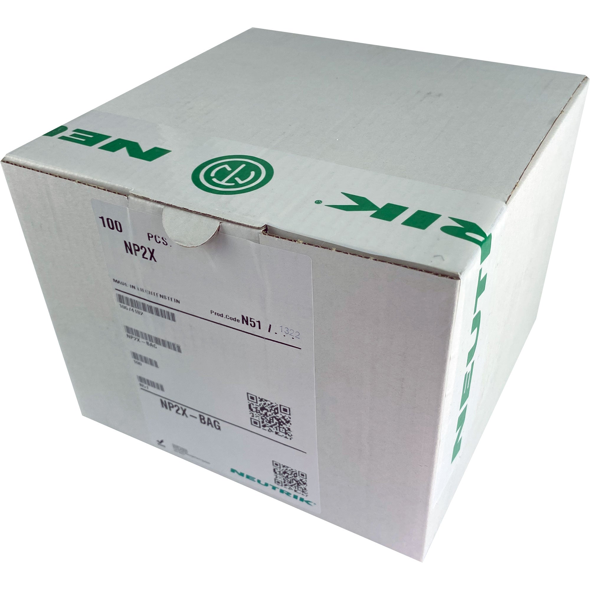 Neutrik NP2X Professional 1/4" TS Mono Phone Plug (Nickel/Silver, Box of 100)