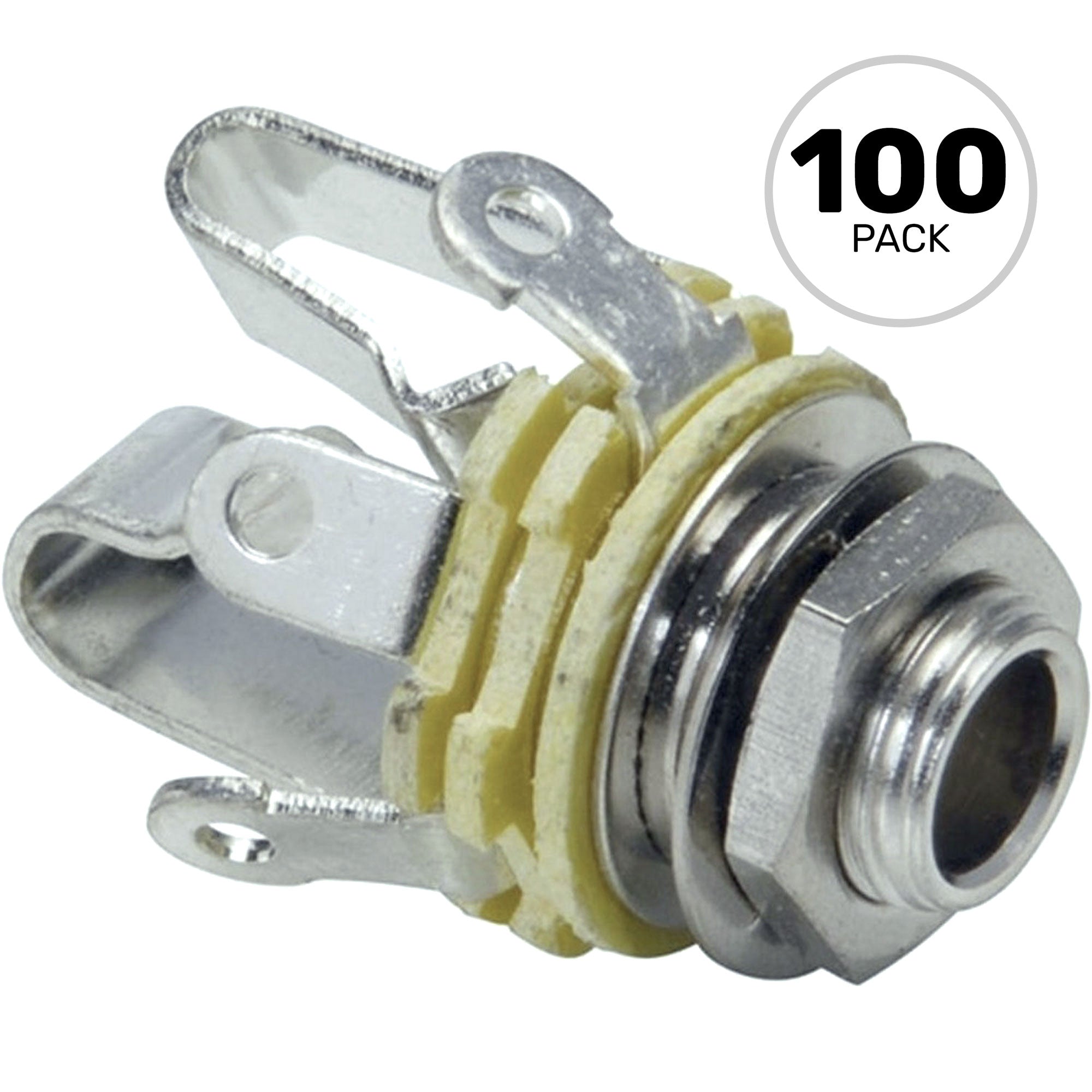 Neutrik Rean NYS230 1/4" Stereo Phone Jack (Nickel/Silver, Box of 100)