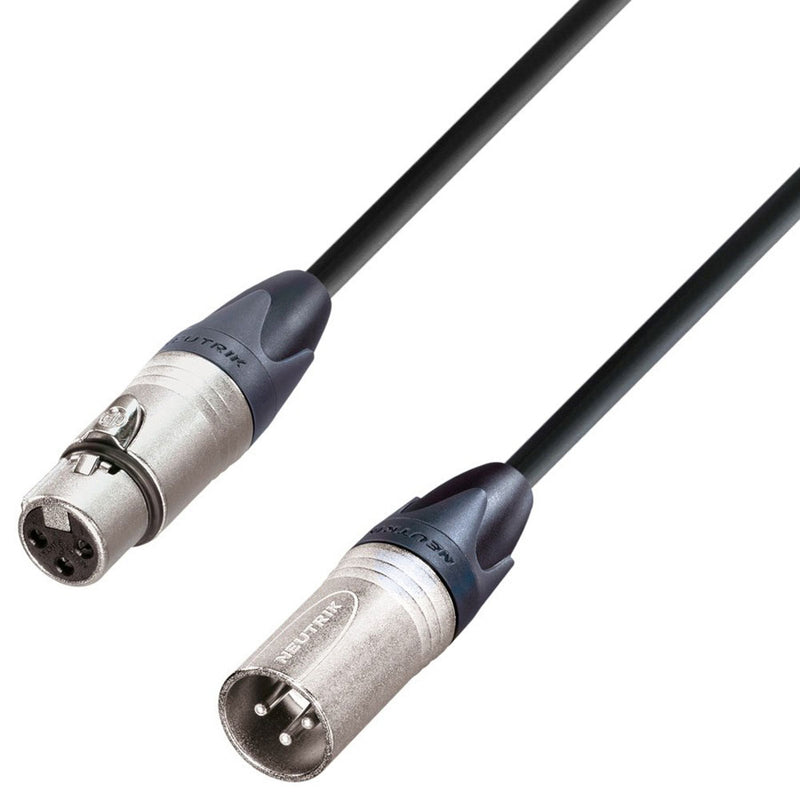 RapcoHorizon NM1-100 Microphone Cable with Neutrik XLR Connectors (100')