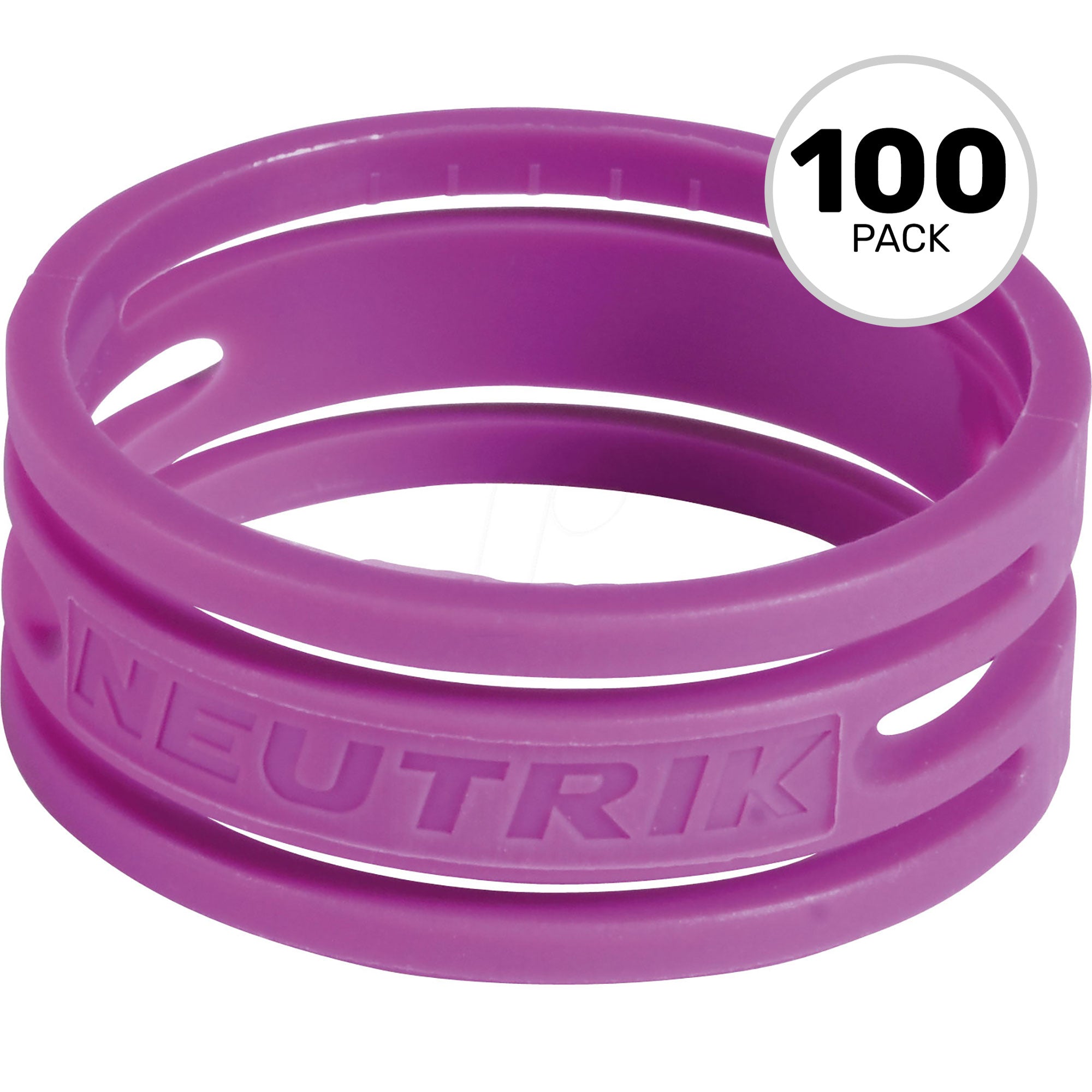 Neutrik XXR-7 Color Coding Rings for XX Series (Violet, Box of 100)