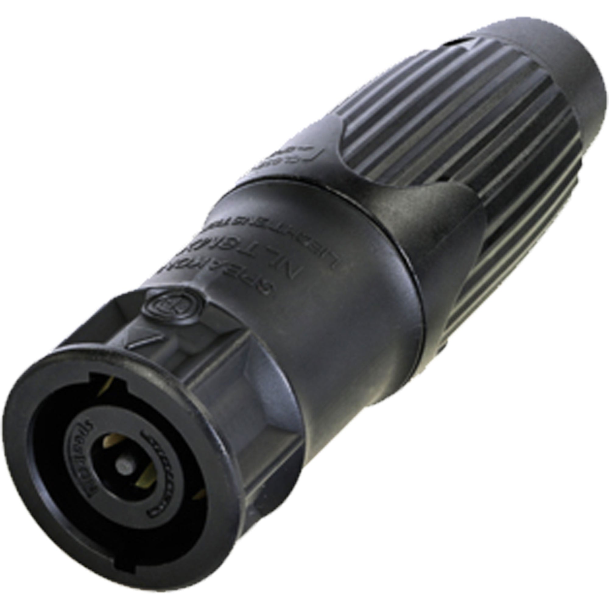 Neutrik NLT8MXX-BAG 8-Pole Male Metal speakON Cable Connector (Black/Silver)