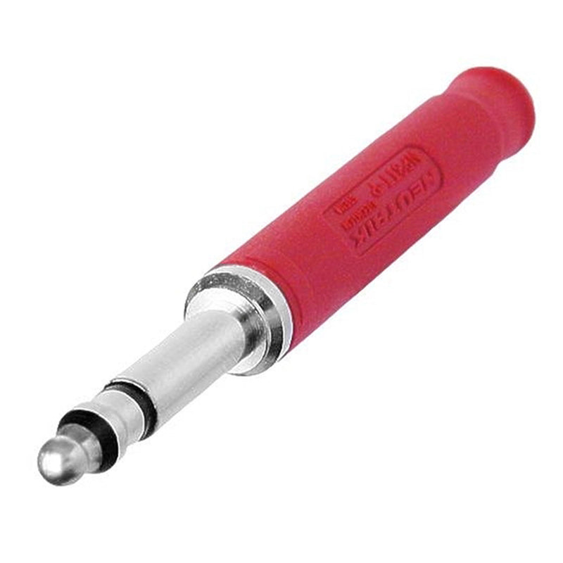 Neutrik NP3TT-P-R 4.4mm (0.173") TT Bantam Plug (Red/Silver)