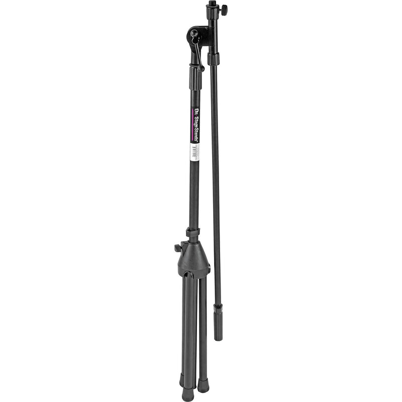 On-Stage MS7701B Tripod Base Euro-Style Microphone Boom Stand (Black)