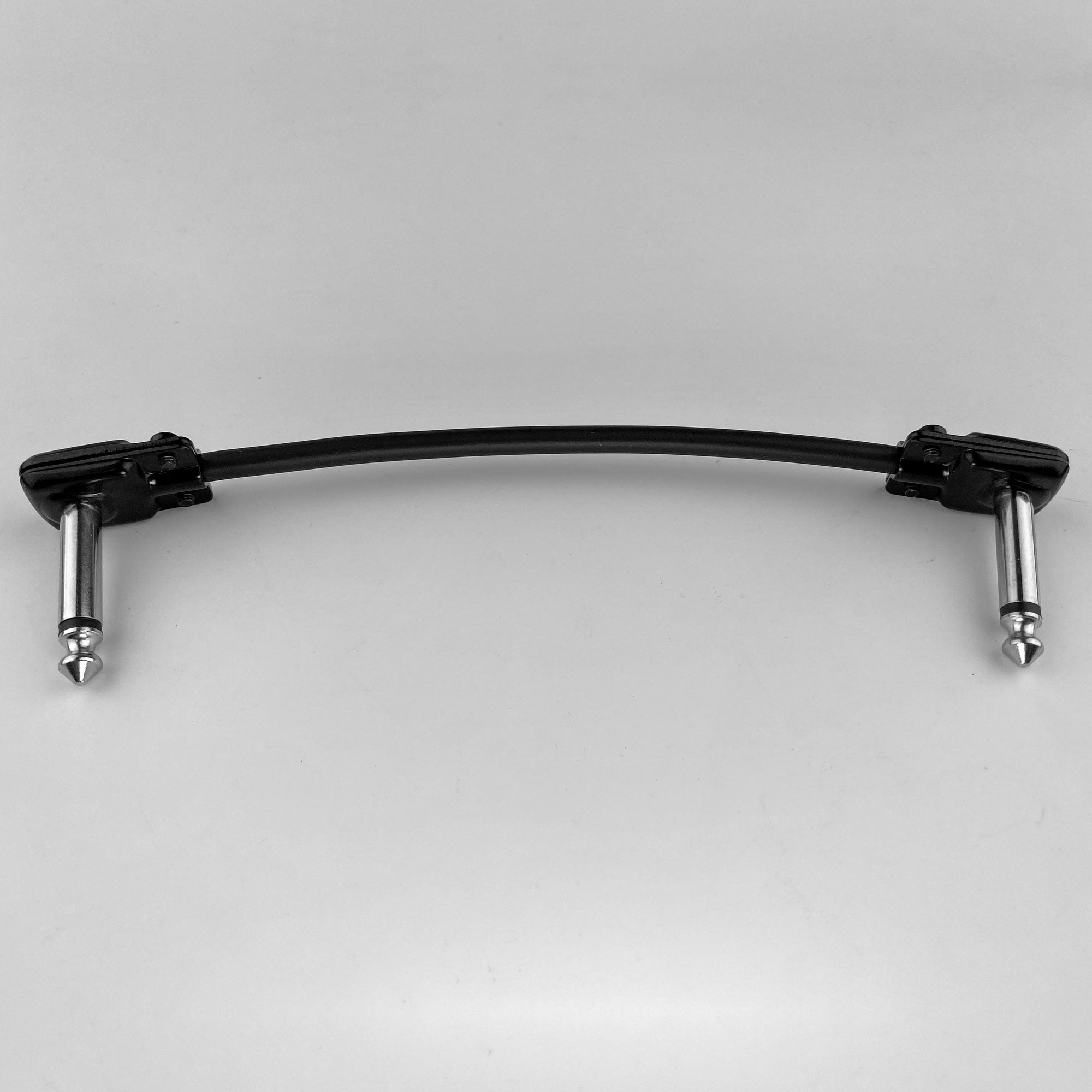 Performance Audio Professional Low-Profile Right Angle Guitar Patch Cable with SquarePlugs (6")