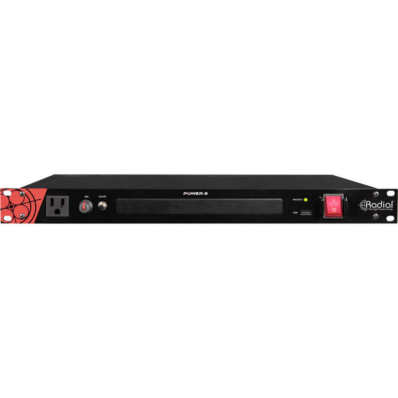 Radial Engineering Power-2 Rackmount Power Conditioner/Surge Supressor with LED Lighting