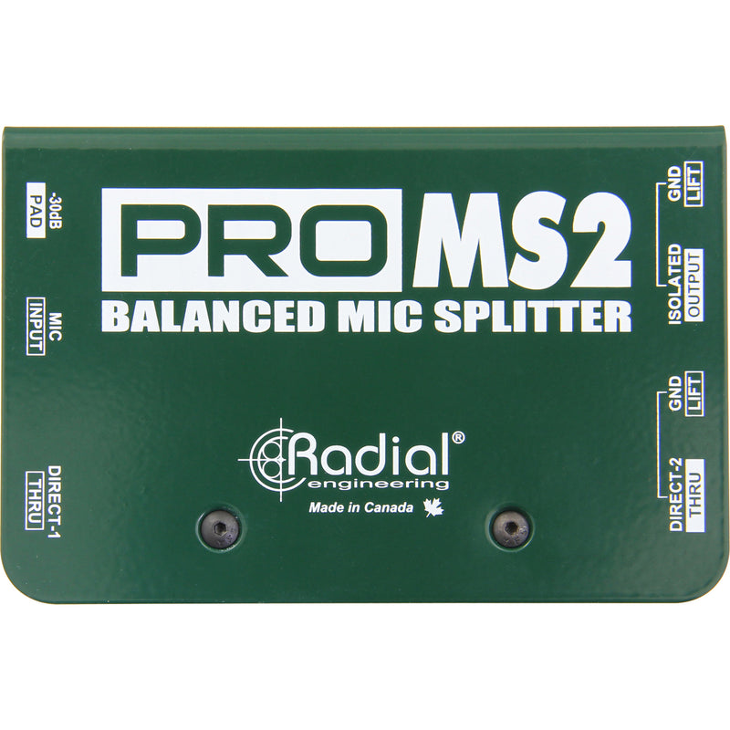 Radial Engineering ProMS2 Passive Microphone Splitter
