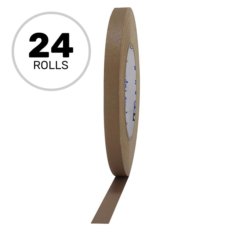 ProTapes Pro Spike Tape 1/2" x 45yds (Tan, Case of 24)