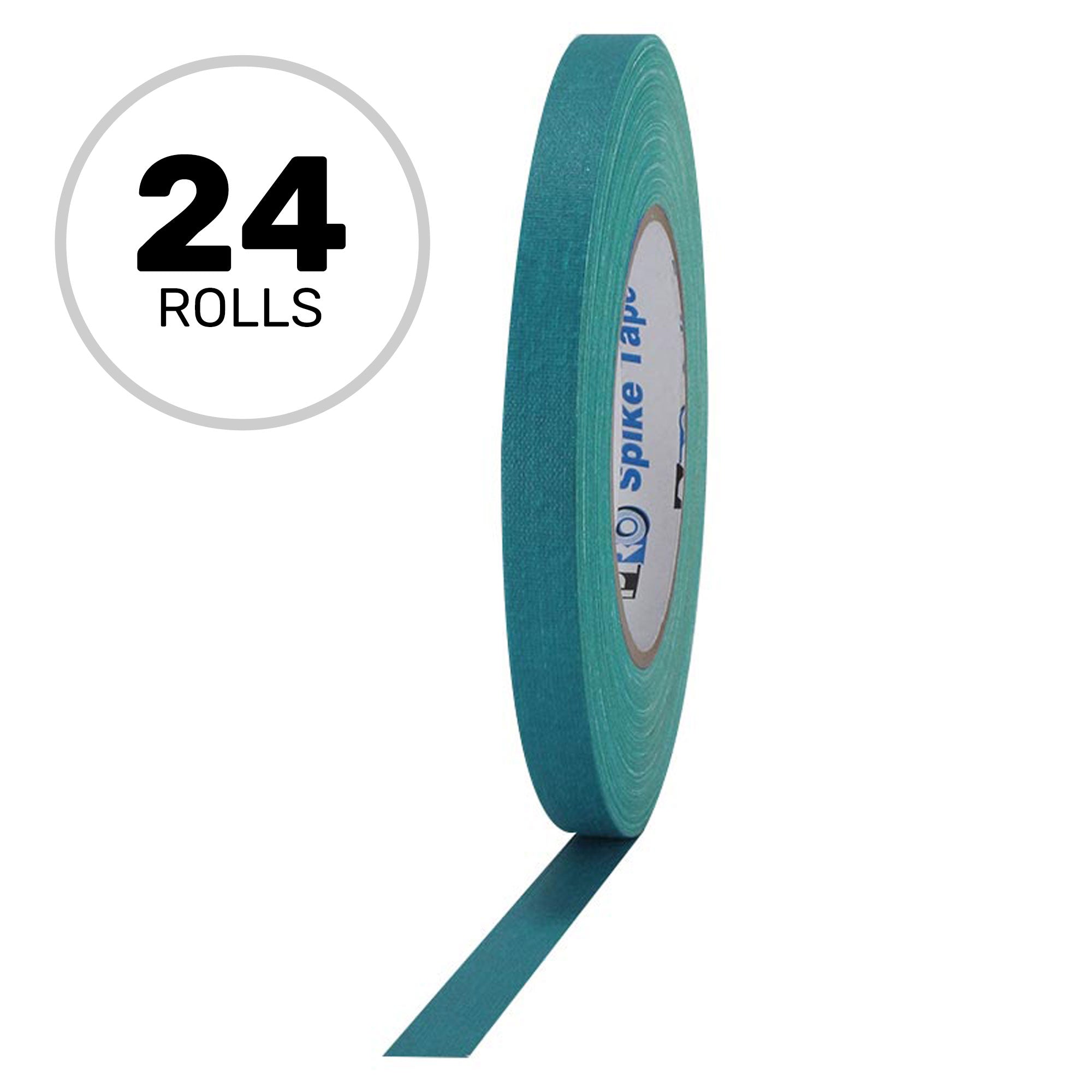 ProTapes Pro Spike Tape 1/2" x 45yds (Teal, Case of 24)