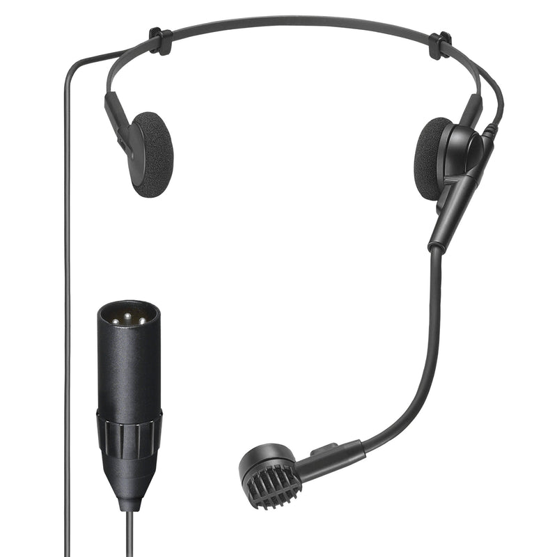 Audio-Technica PRO 8HEx Hypercardioid Dynamic Headworn Microphone with XLR Connector