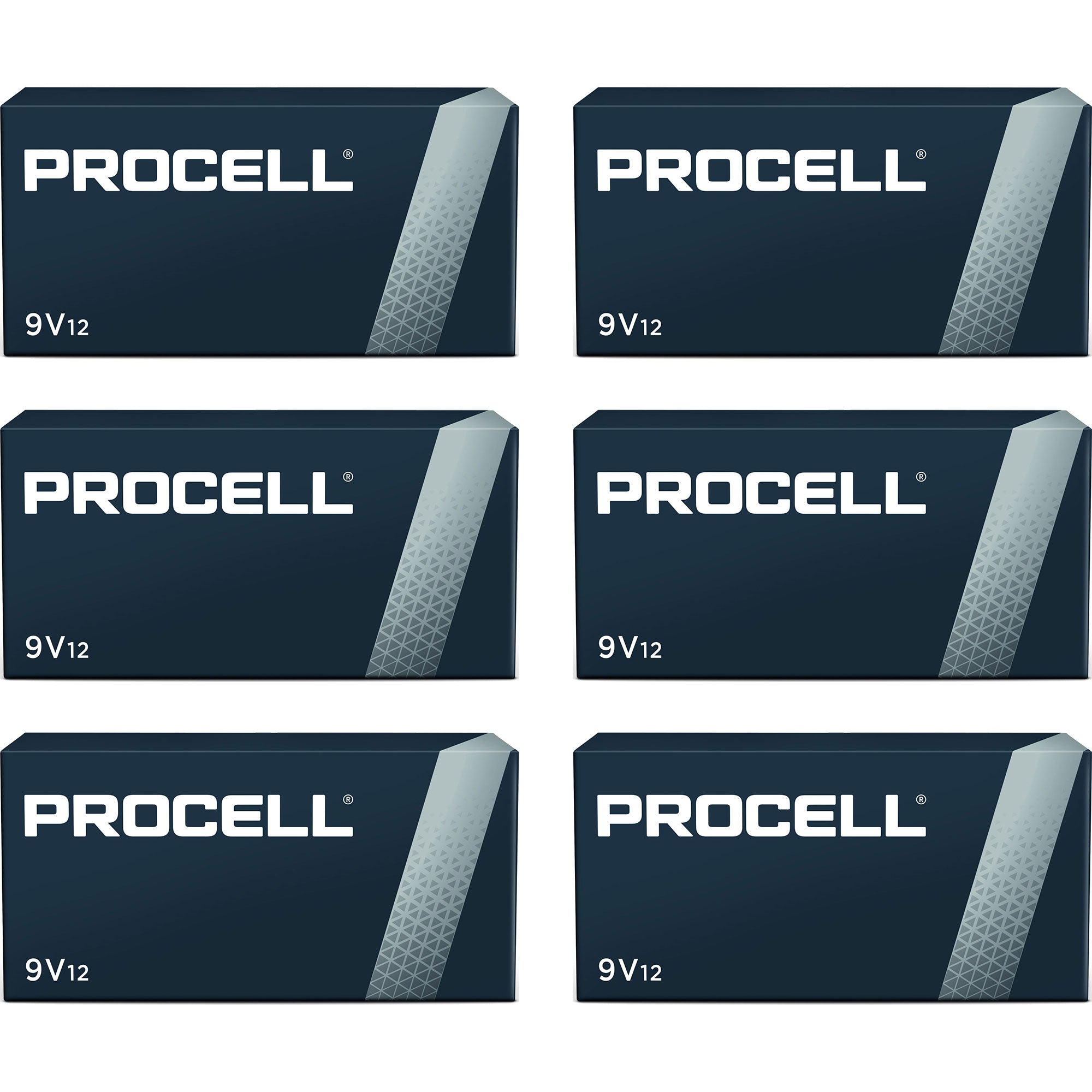 Duracell Procell 9 Volt 9V Alkaline Batteries (72 Pack)