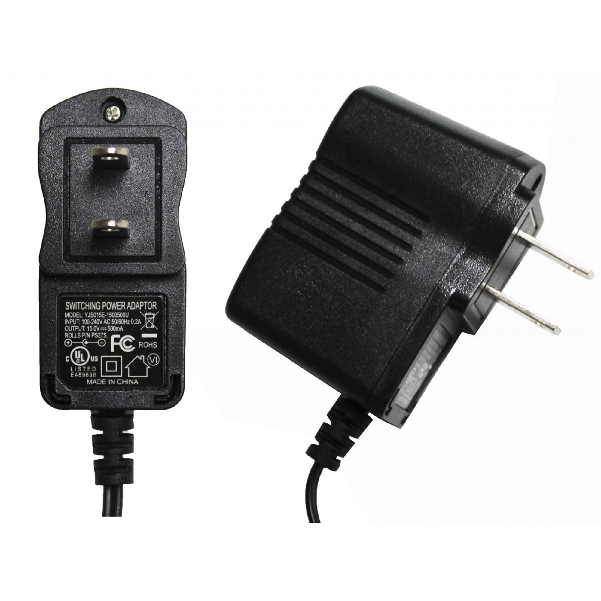 Rolls PS27s 15 Volt DC Power Adapter