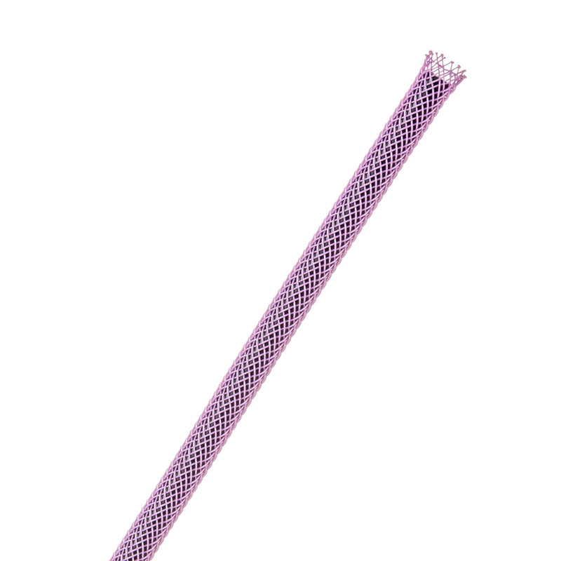 Techflex Flexo PET Expandable Braided Sleeving (1/8" Purple, 1000' Spool)