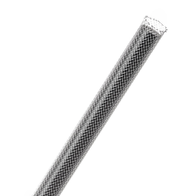 Techflex Flexo PET Expandable Braided Sleeving (1/4" Clear, By the Foot)