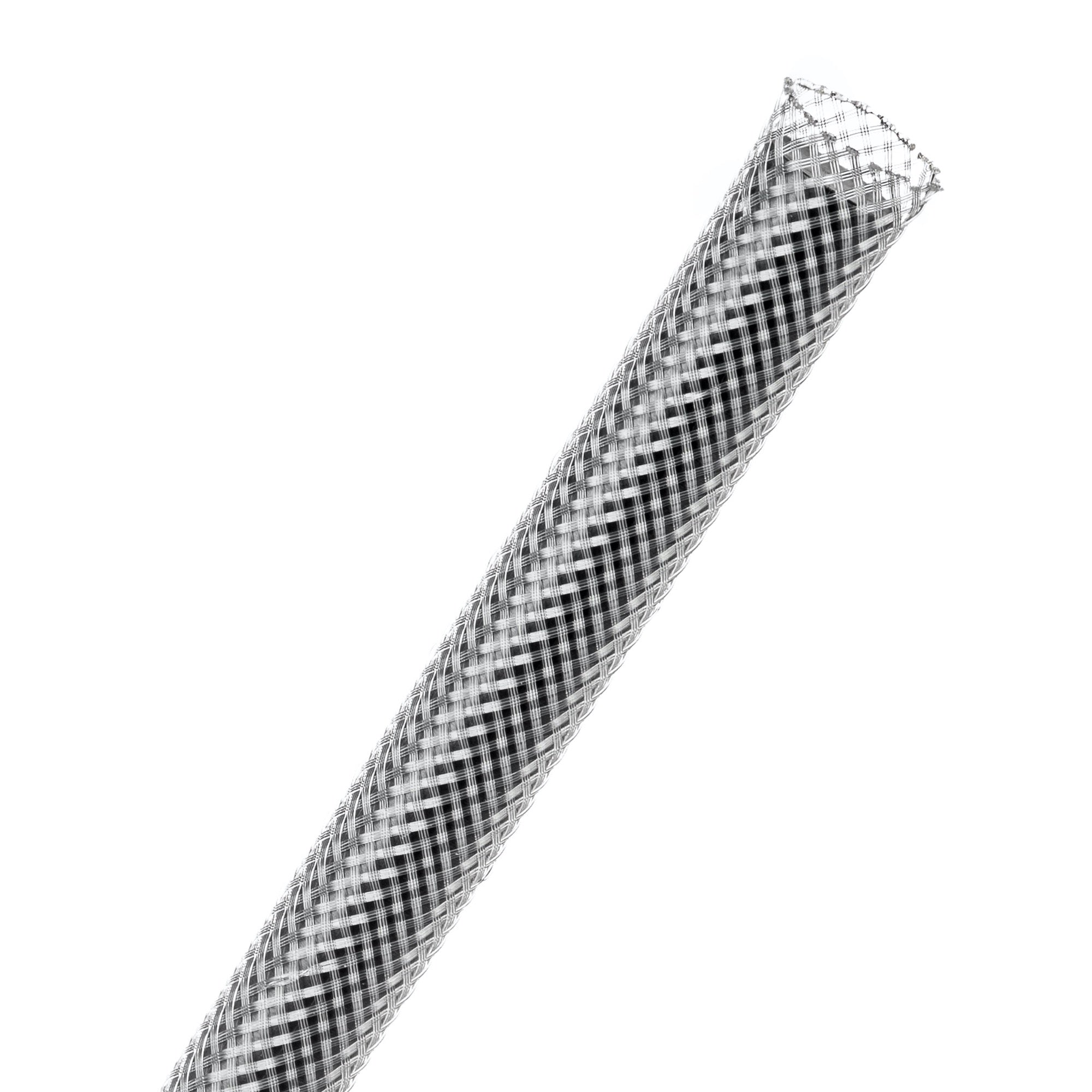 Techflex Flexo PET Expandable Braided Sleeving (3/8" Clear, By the Foot)