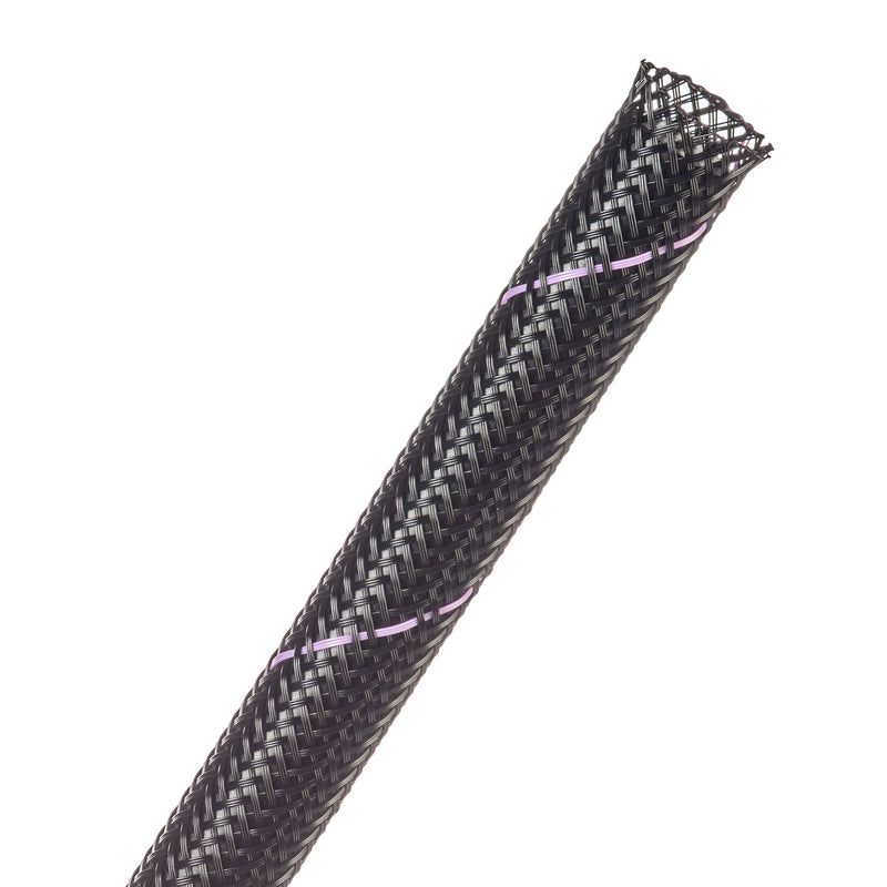 Techflex Flexo PET Expandable Braided Sleeving (3/8" Uptown Purple, 500' Spool)