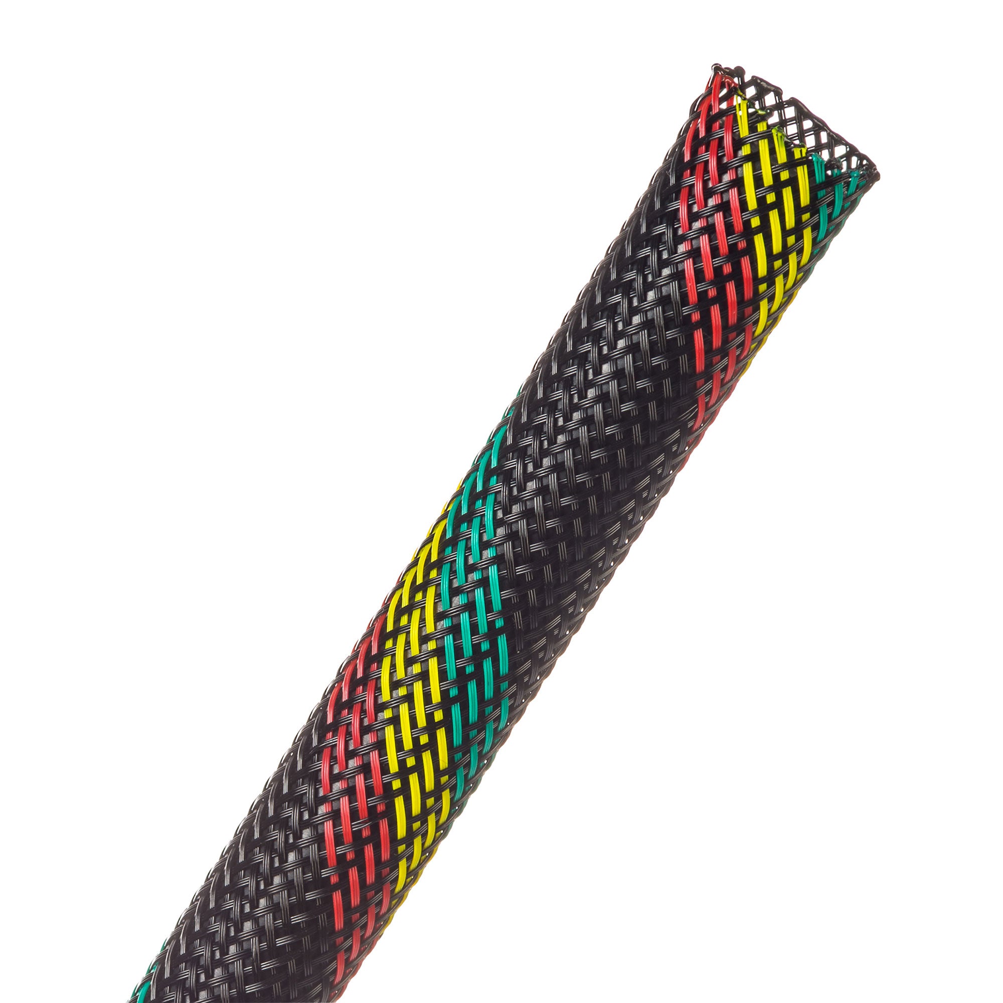 Techflex Flexo PET Expandable Braided Sleeving (1/2" Reggae, 500' Spool)