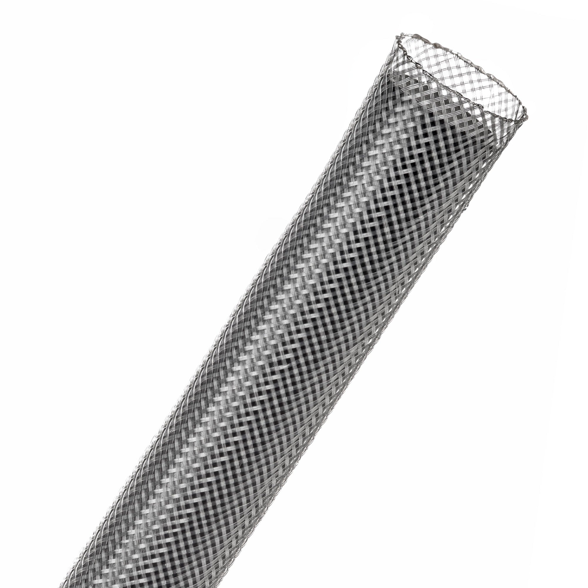 Techflex Flexo PET Expandable Braided Sleeving (3/4" Clear, 250' Spool)