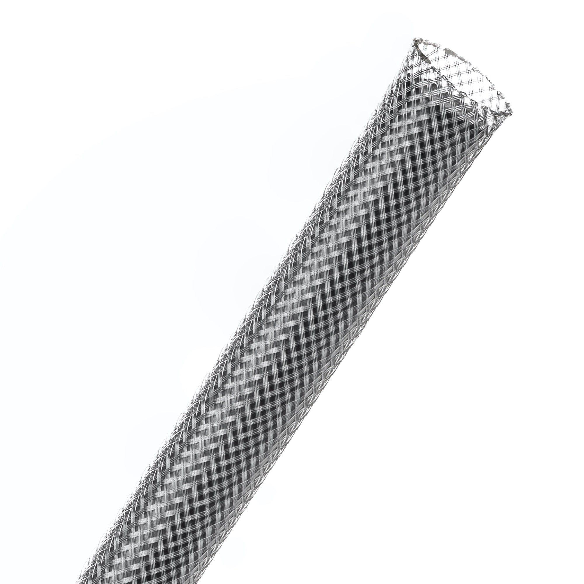 Techflex Flexo PET Expandable Braided Sleeving (1/2" Clear, 500' Spool)