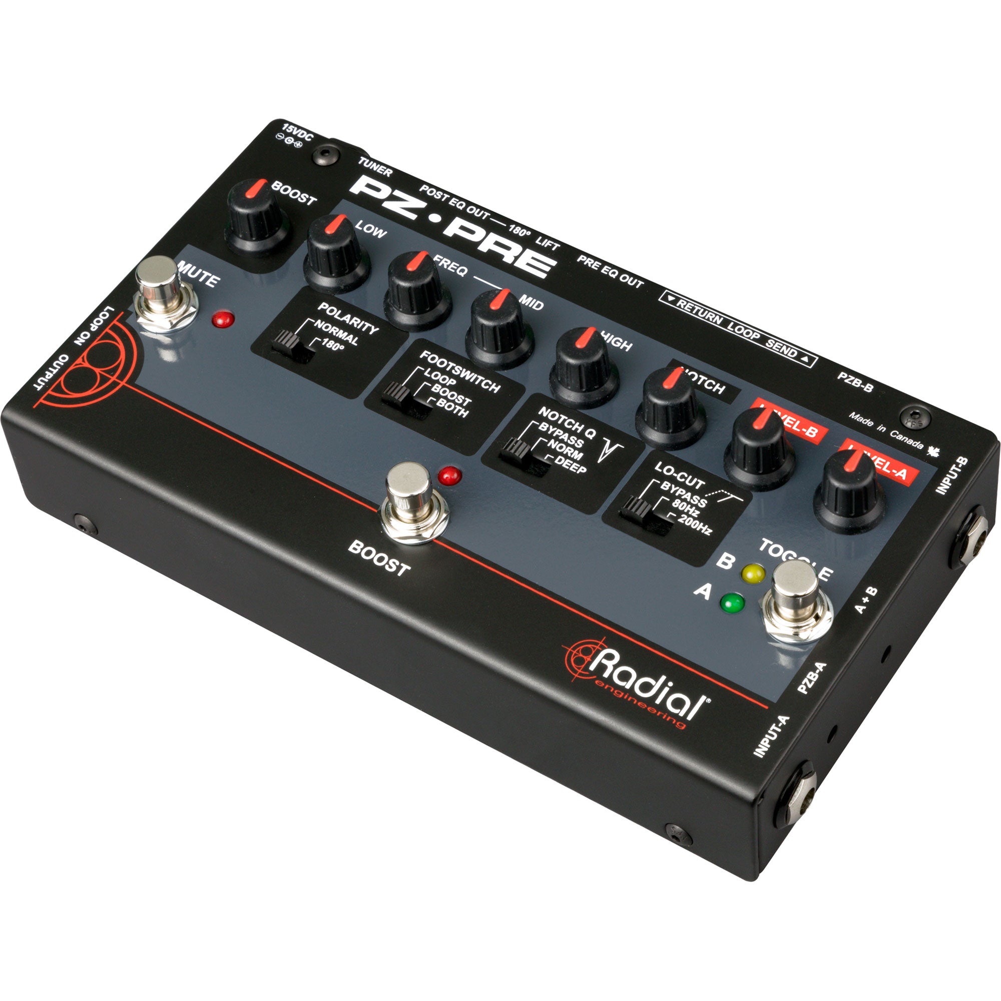 Radial Engineering PZ-Pre Acoustic Instrument Preamp