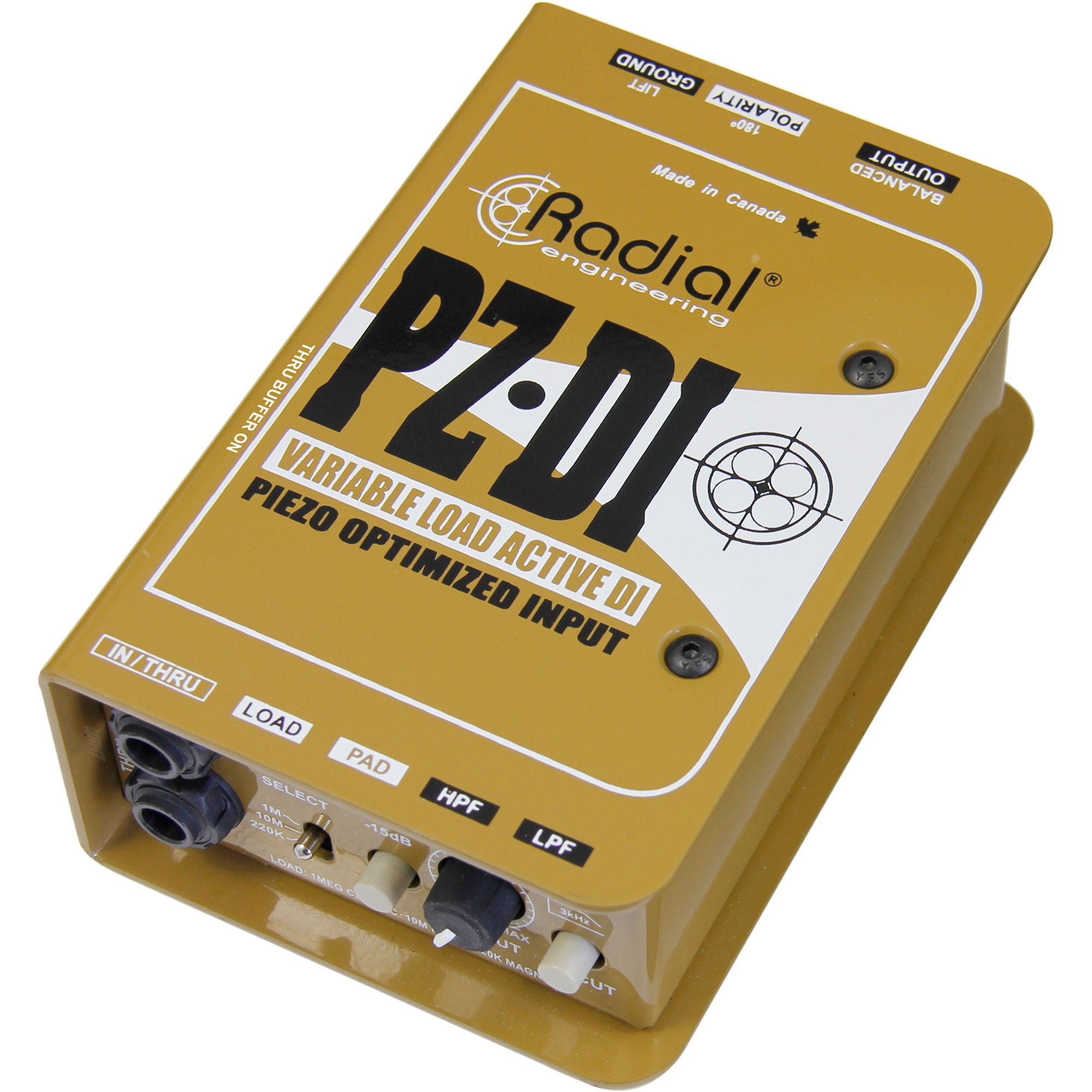 Radial Engineering PZ-DI Orchestral Instrument DI