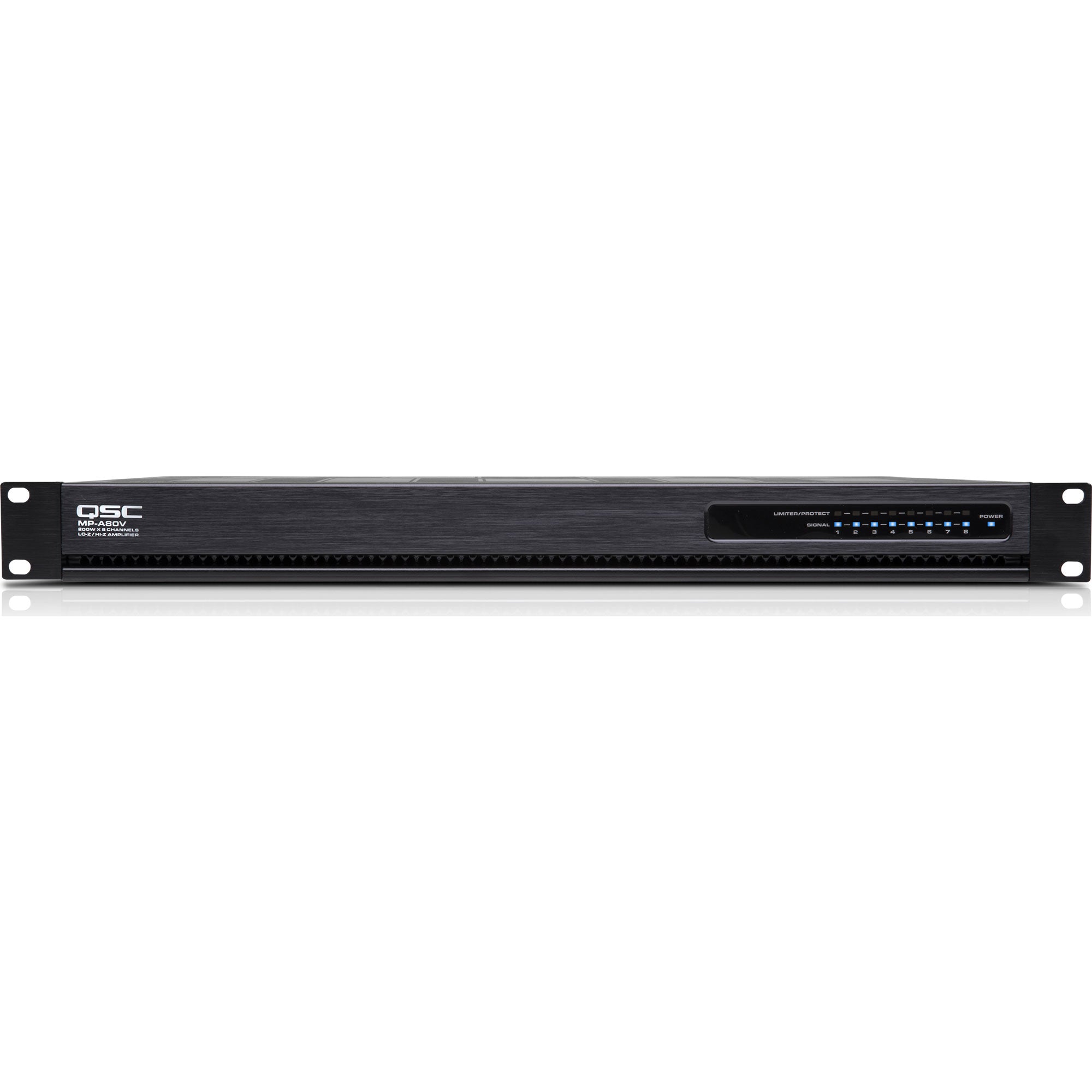 QSC MP-A80V FlexAmp Music and Paging Amplifier (8-Channel)