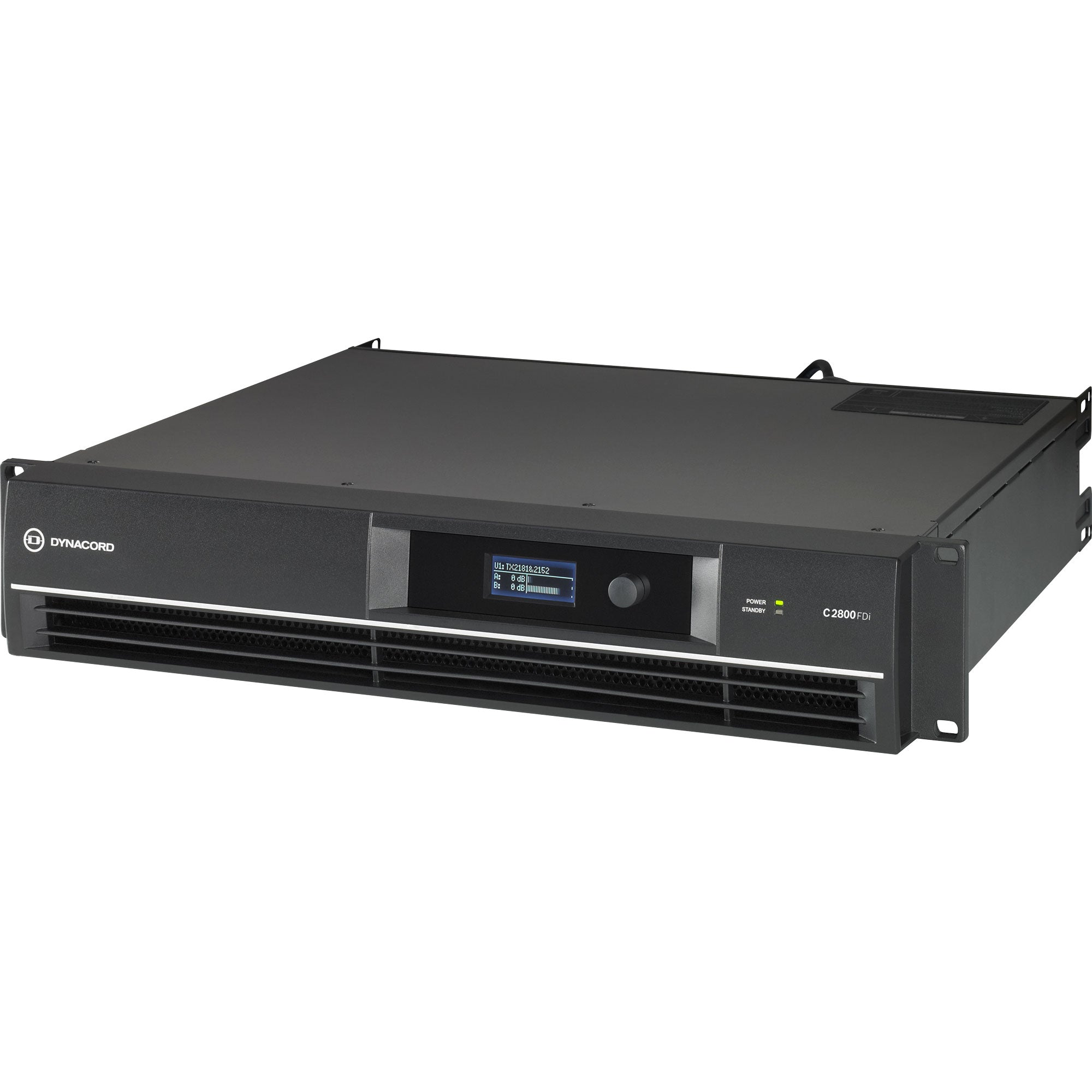 Dynacord C2800FDi Professional DSP Power Amplifier for Fixed Install Applications (2 x 1400W)