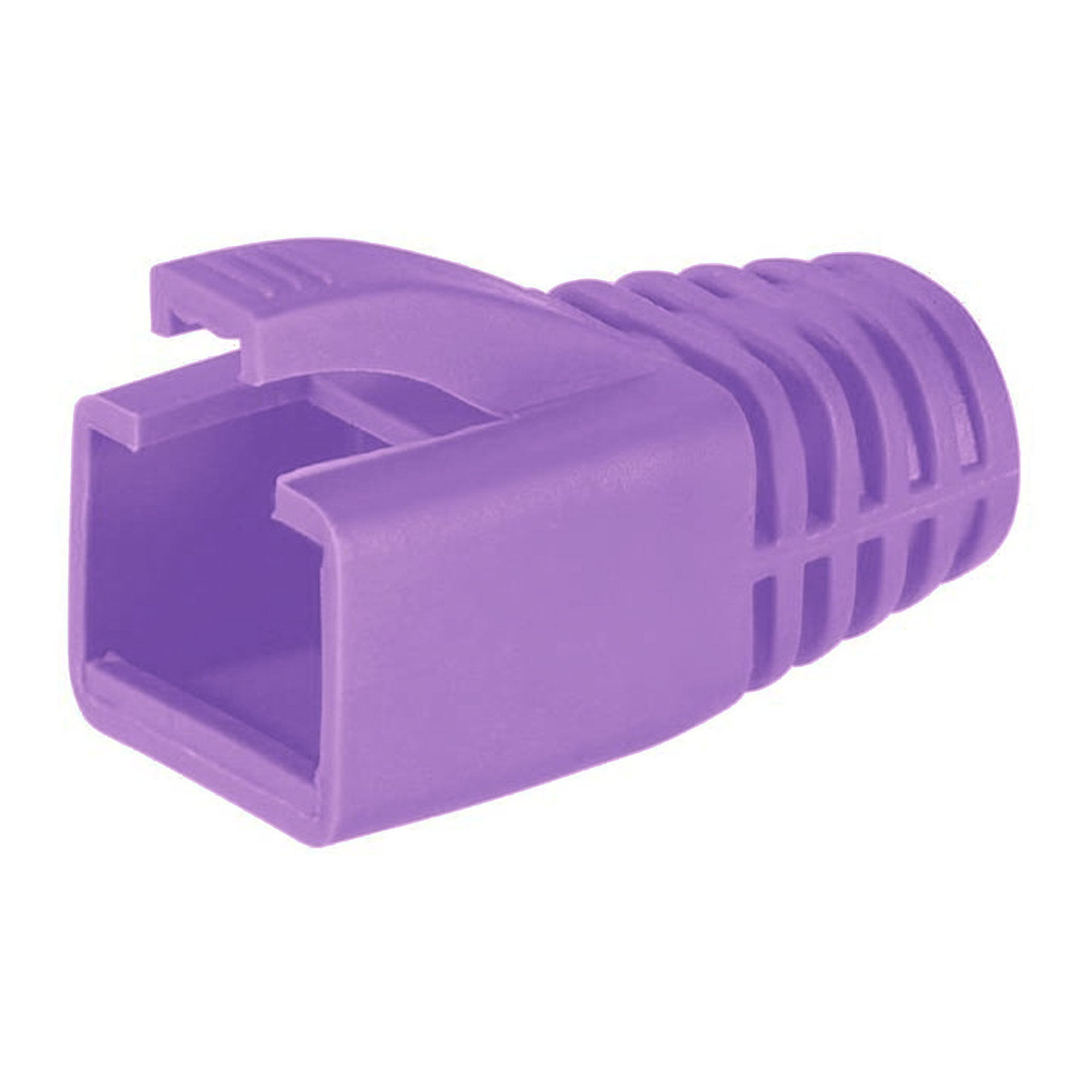 Performance Audio RJ45 CAT6, CAT7 Ethernet Network Cable Strain Relief Boot (8.5mm, Purple)
