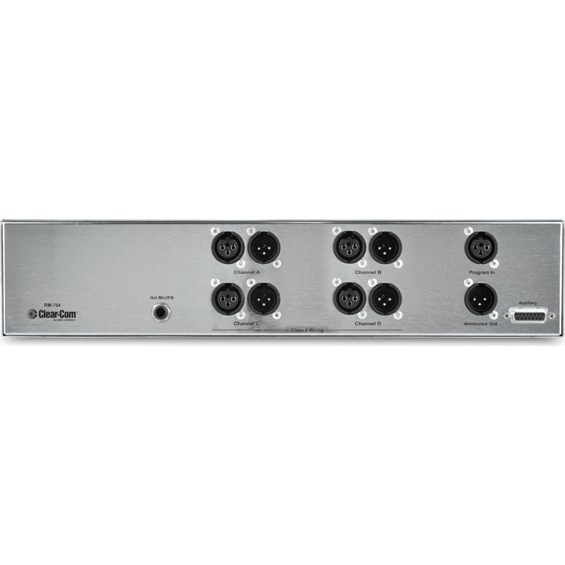 Clear-Com RM-704 4-Channel Headset/Speaker Station