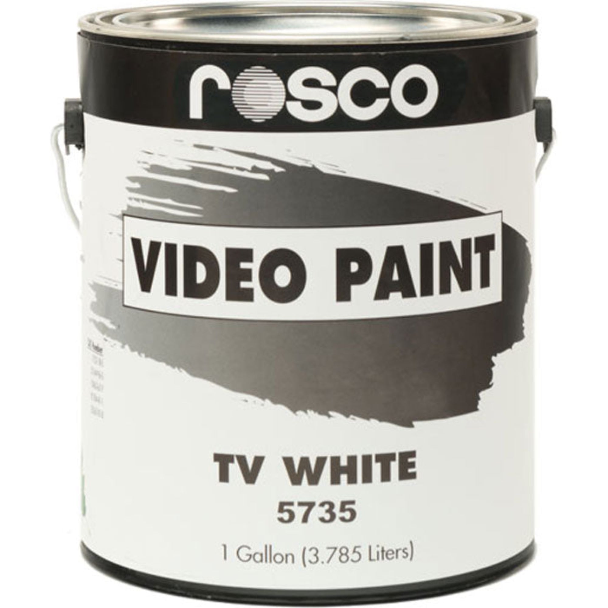 Rosco #5735 TV Paint (White, 1 Gallon)