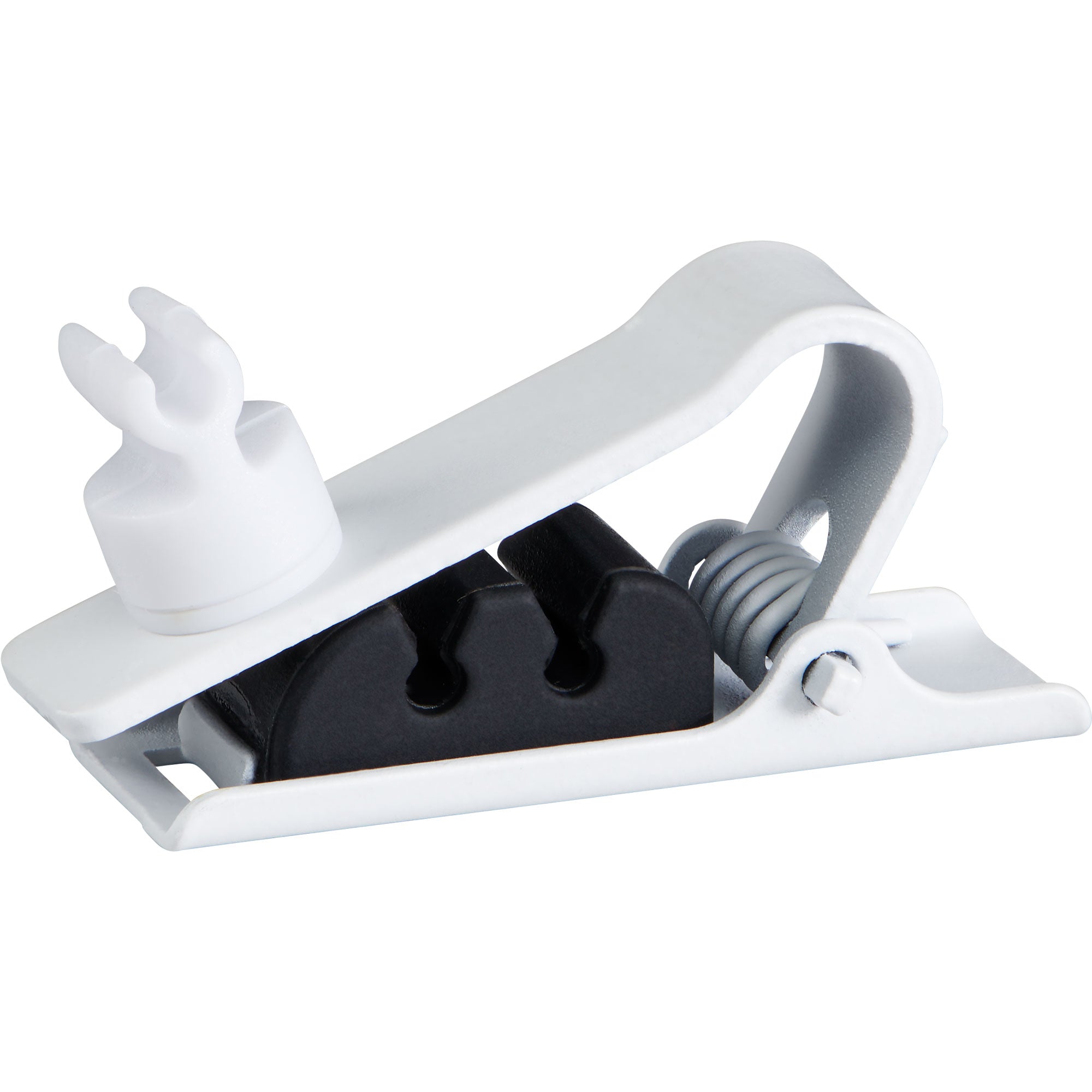 Shure RPMDL4STC/W Set of 3 Single Tie Clips for DuraPlex DL4 Microphones (White)
