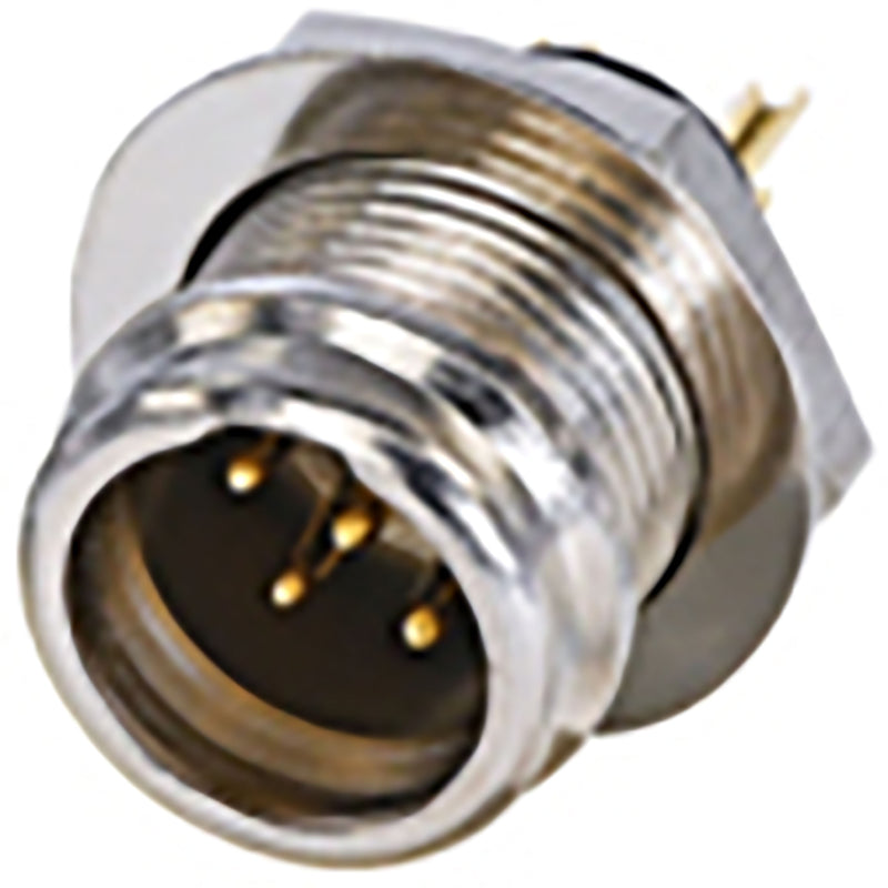 Neutrik Rean RT5MP Male 5-Pin Tiny XLR Chassis Connector (Nickel/Gold, Box of 100)