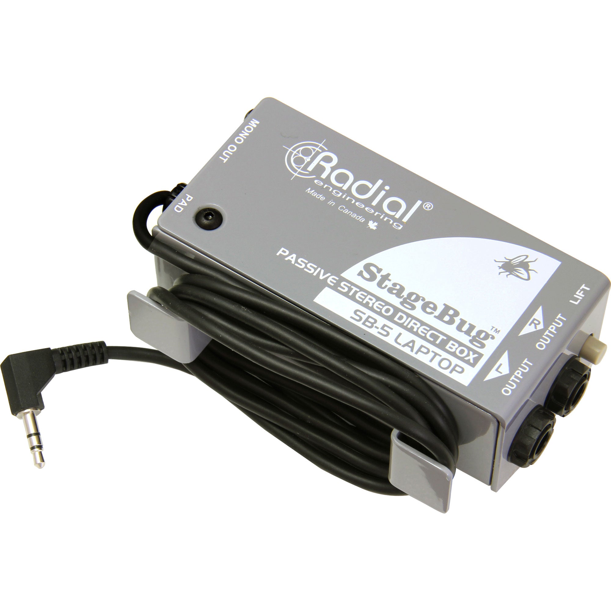 Radial Engineering StageBug SB-5 Laptop Direct Box