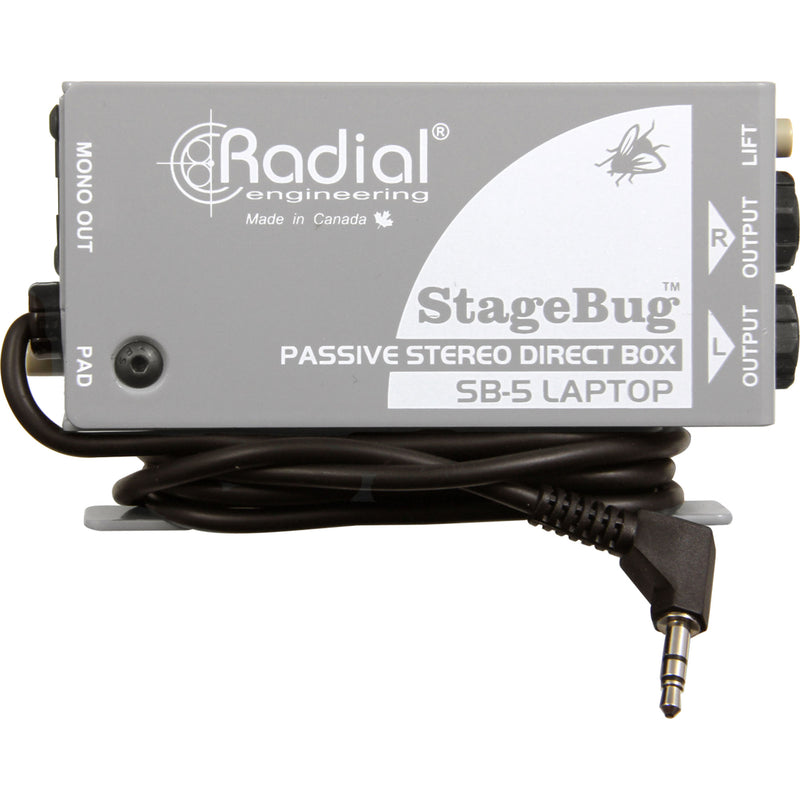 Radial Engineering StageBug SB-5 Laptop Direct Box