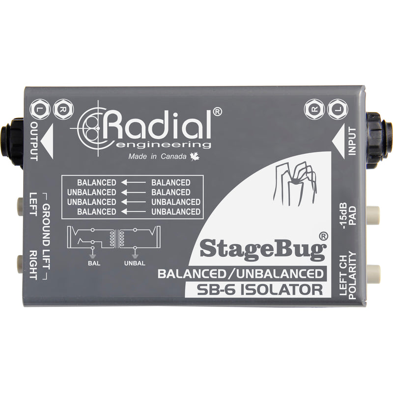 Radial Engineering StageBug SB-6 Isolator