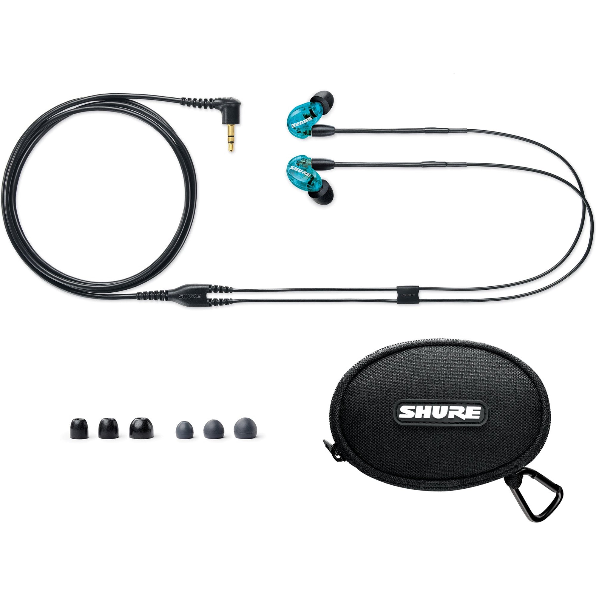 Shure SE215 Pro Professional Sound Isolating Earphones (Blue)