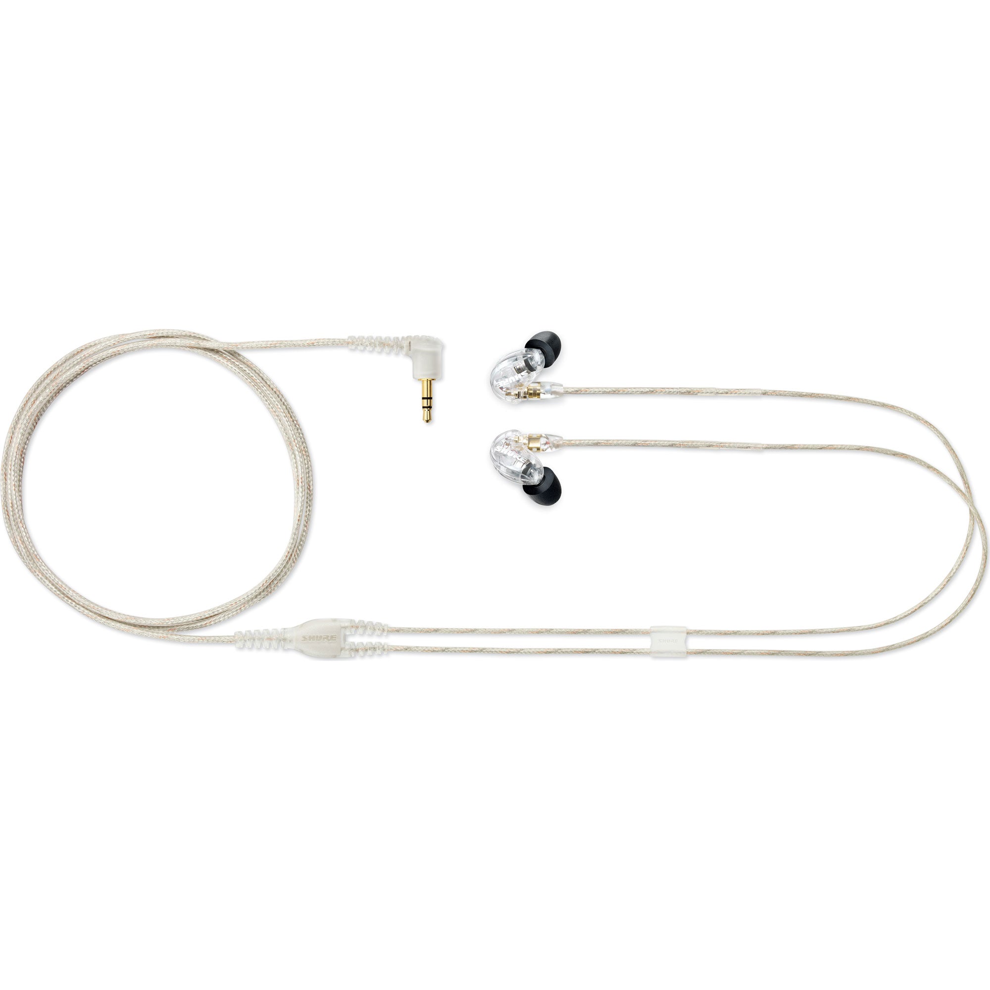 Shure SE215 Pro Professional Sound Isolating Earphones (Clear)