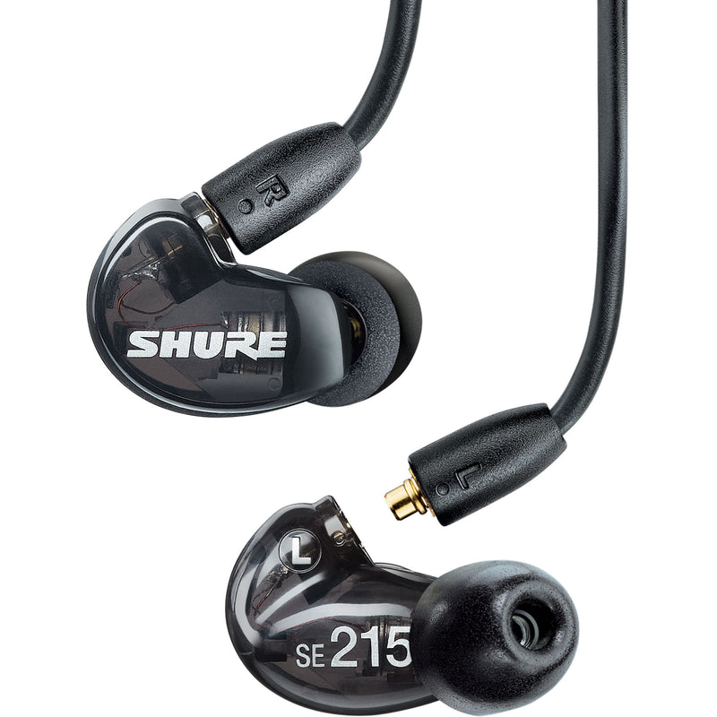 Shure SE215 Pro Professional Sound Isolating Earphones (Black)
