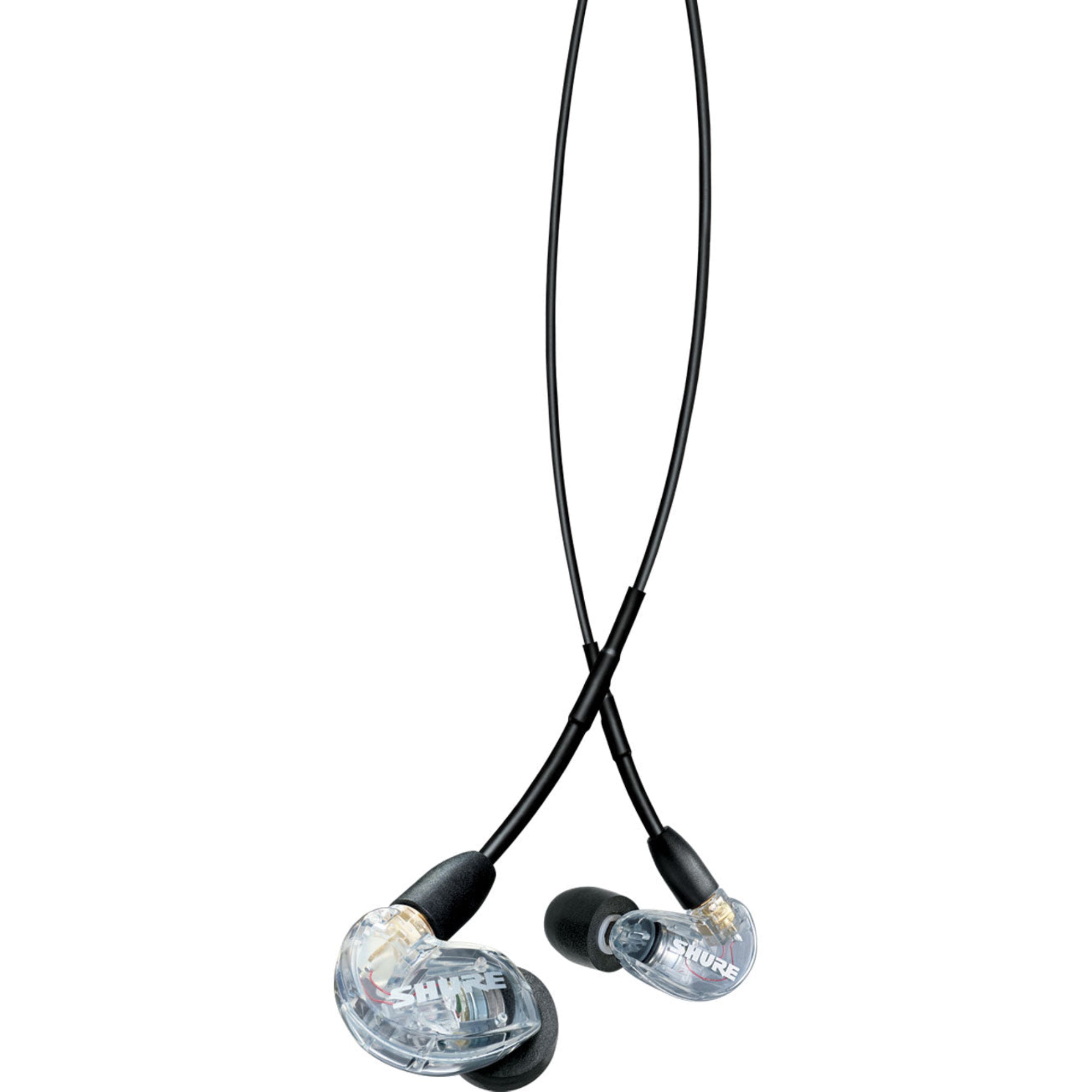 Shure SE215 Pro Professional Sound Isolating Earphones (Clear)