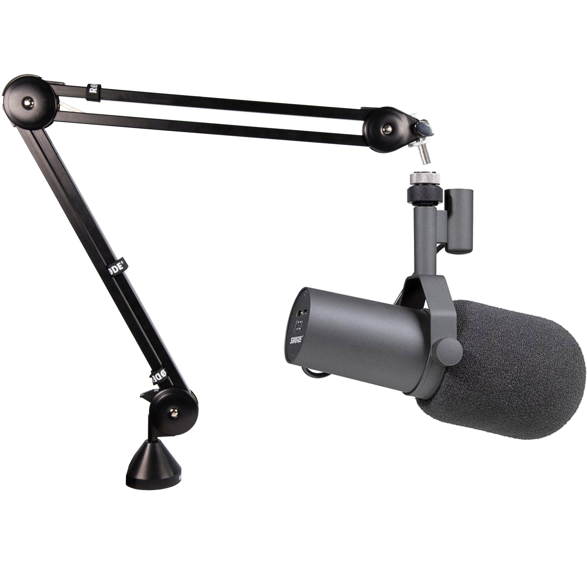 Shure SM7B Dynamic Vocal Microphone and Broadcast Boom Arm Kit