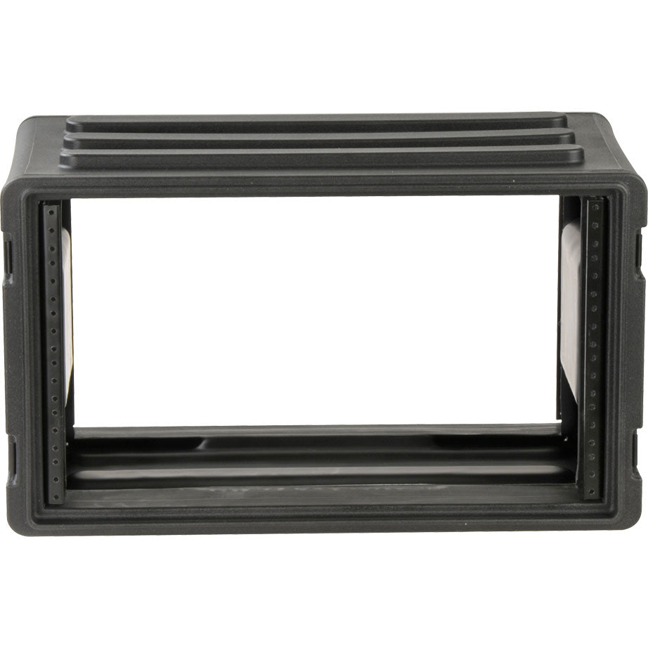 SKB 1SKB-R6S Roto-Molded Shallow Rack Case with Steel Rails (6U)