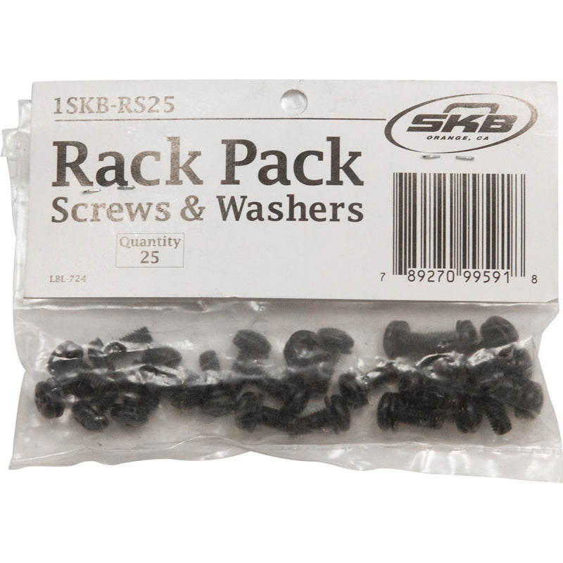 SKB 1SKB-RS25 Rack Screws and Washers (25 Pack)