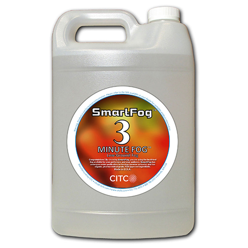 CITC 150490 SmartFog 3 Minute Low-Ground Fog Fluid (1 Gallon)