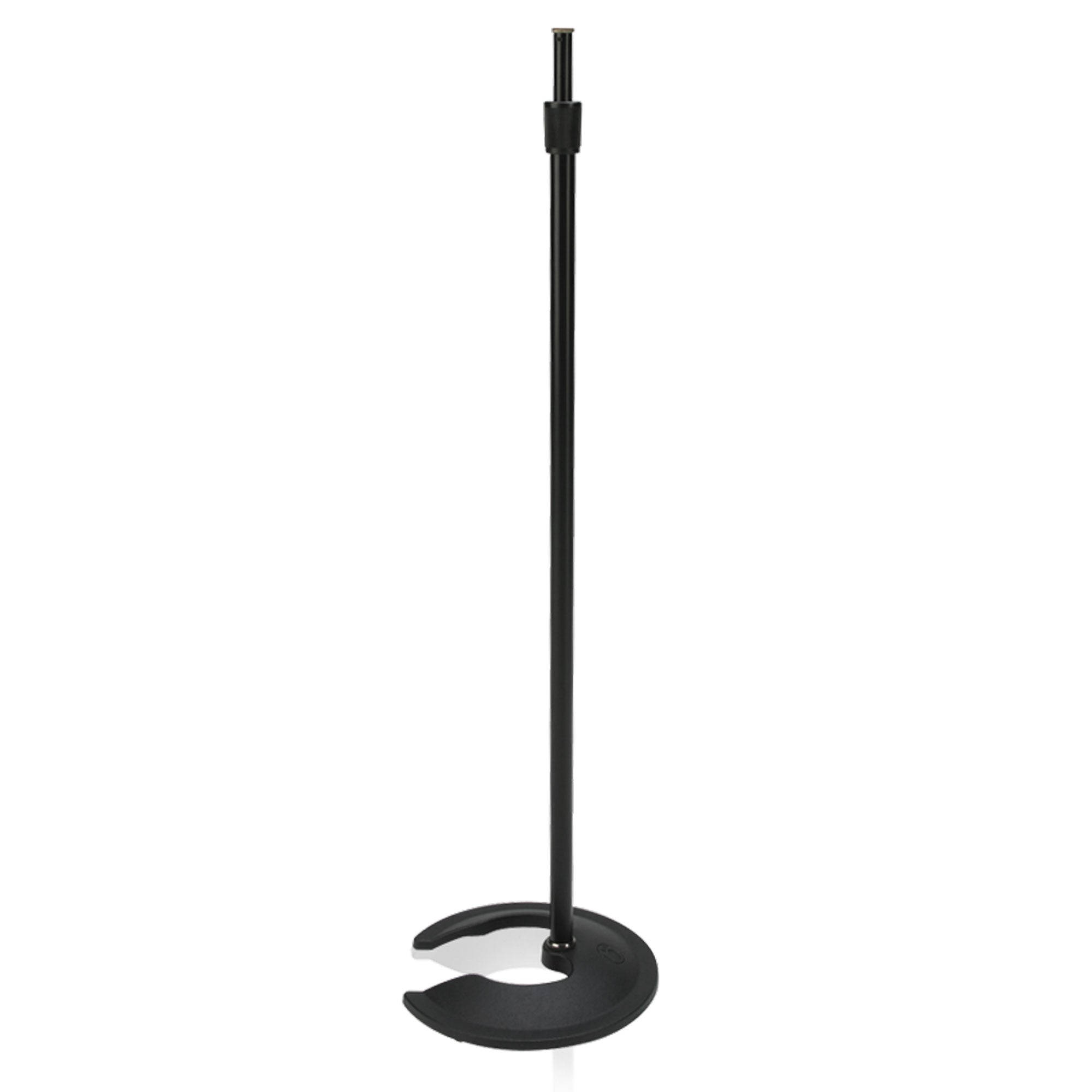 AtlasIED SMS5B Stackable Microphone Stand with 10" Round Base (Black)