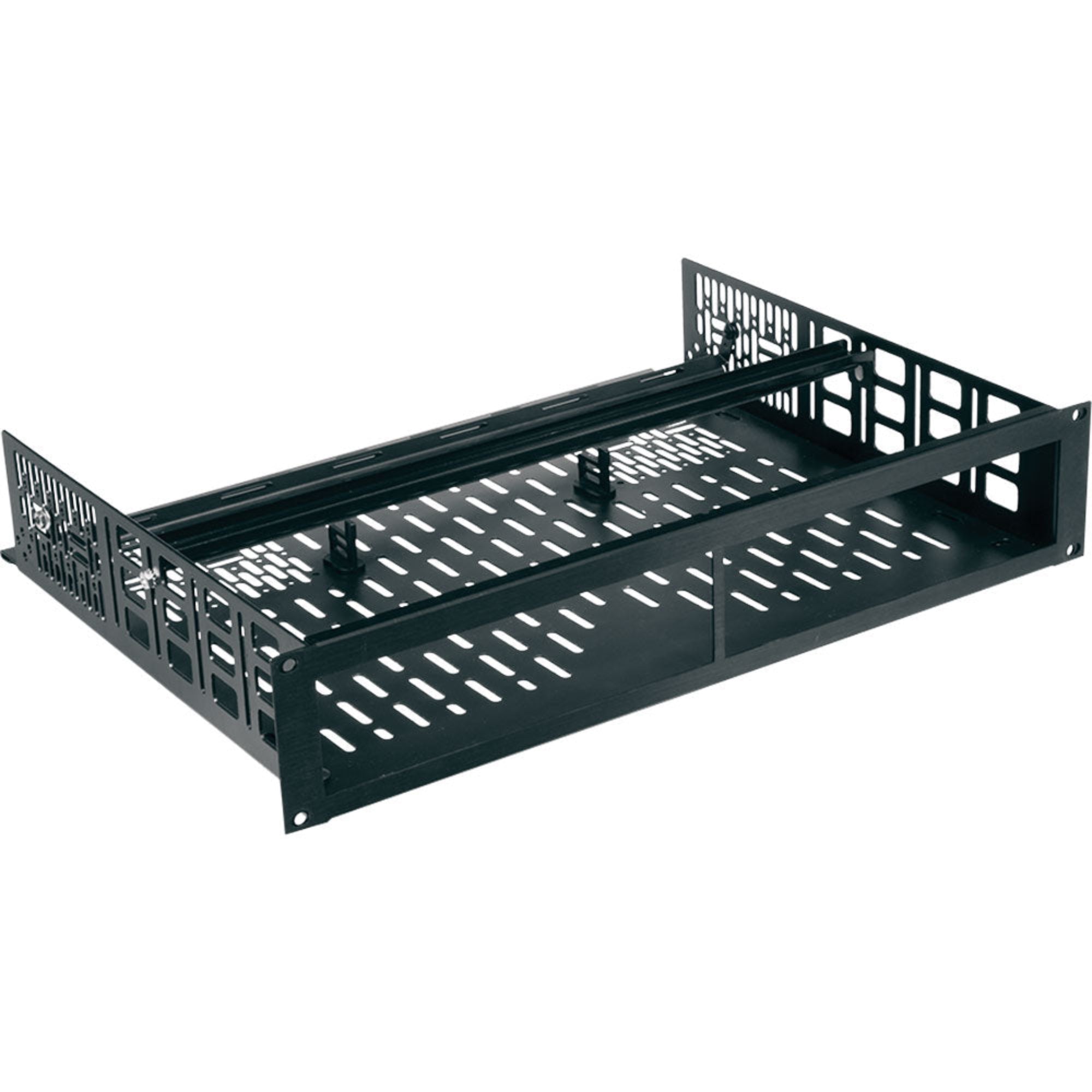 Middle Atlantic RSHA-SONOS-AMP2 Custom Shelf for 2 Sonos Amps 2U (Black Brushed)