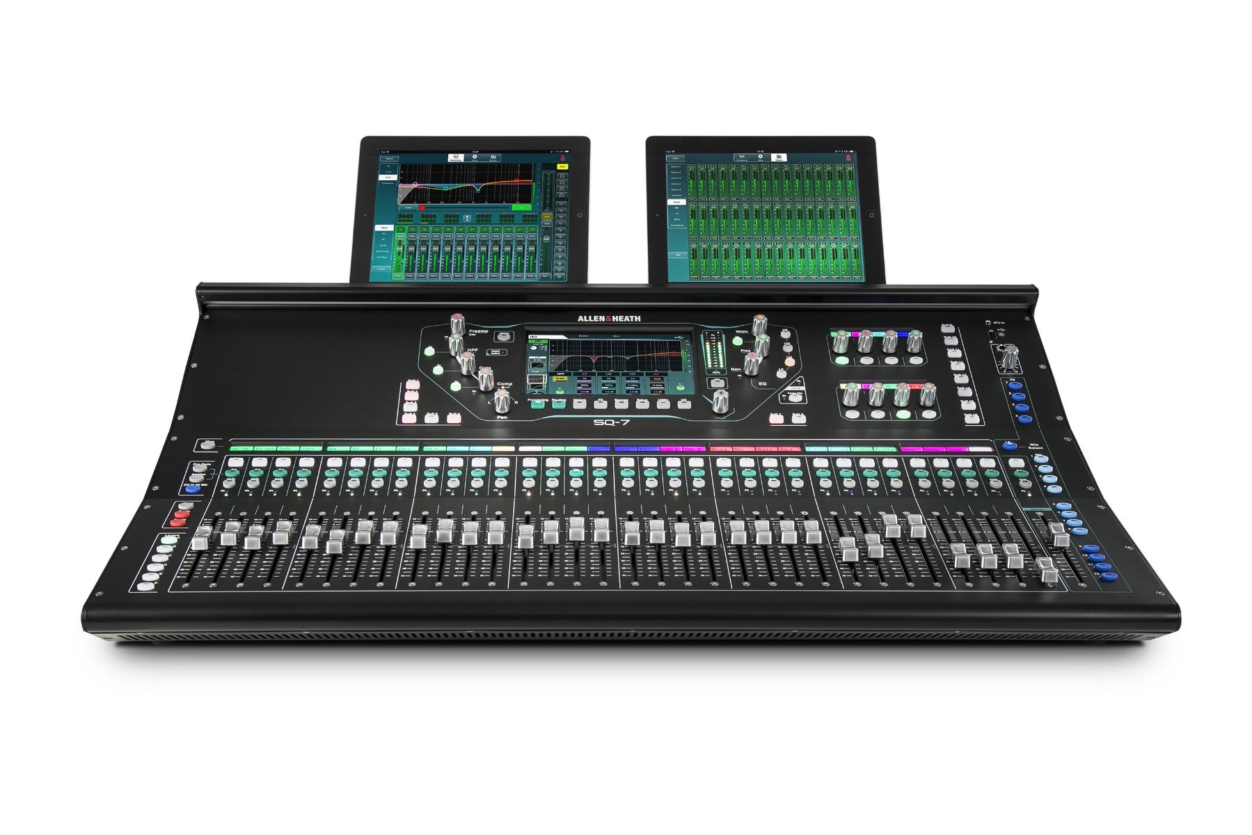 Allen & Heath SQ-7 48-Channel / 36-Bus Digital Mixer with 32+1 Motorized Faders