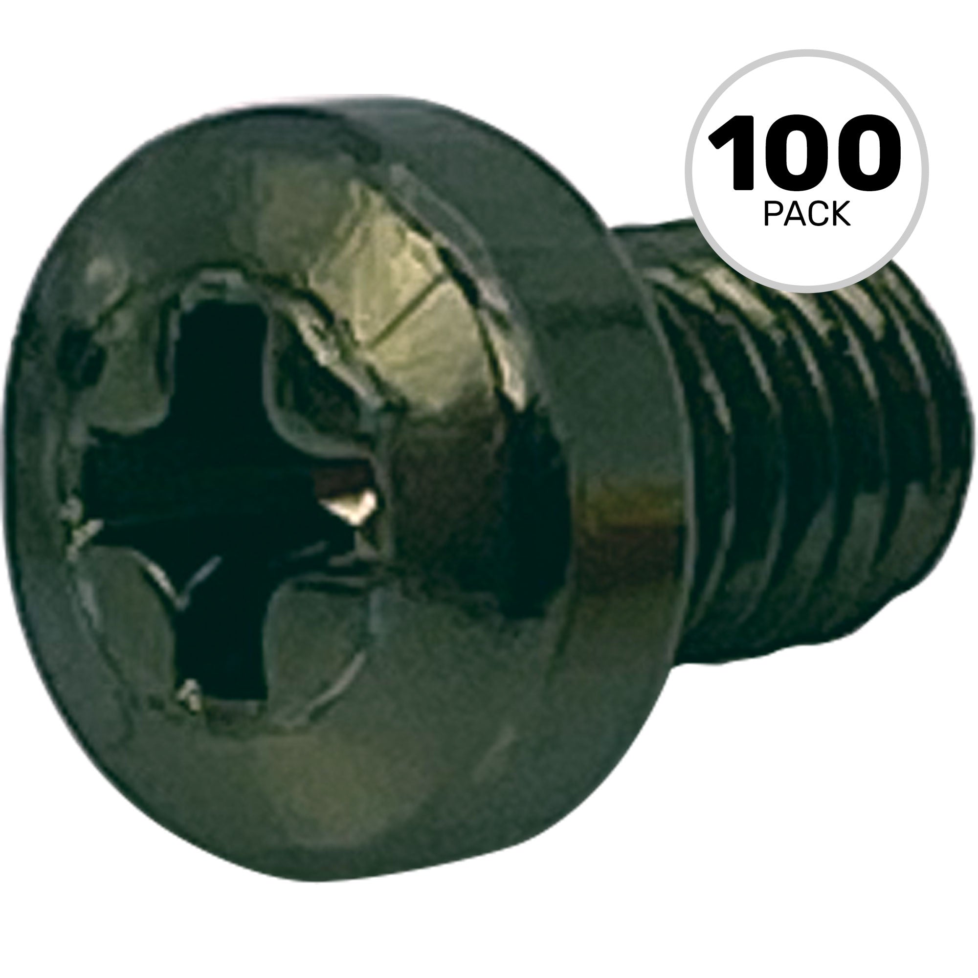 SquarePlug M3x4/T Anodized Aluminum M3x4 Color Coding Screws (Titanium, 100 Pack)